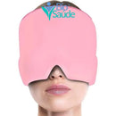 Touca Terapêutica Aliviadora de Enxaqueca Rosa Touca Aliviadora de Enxaqueca